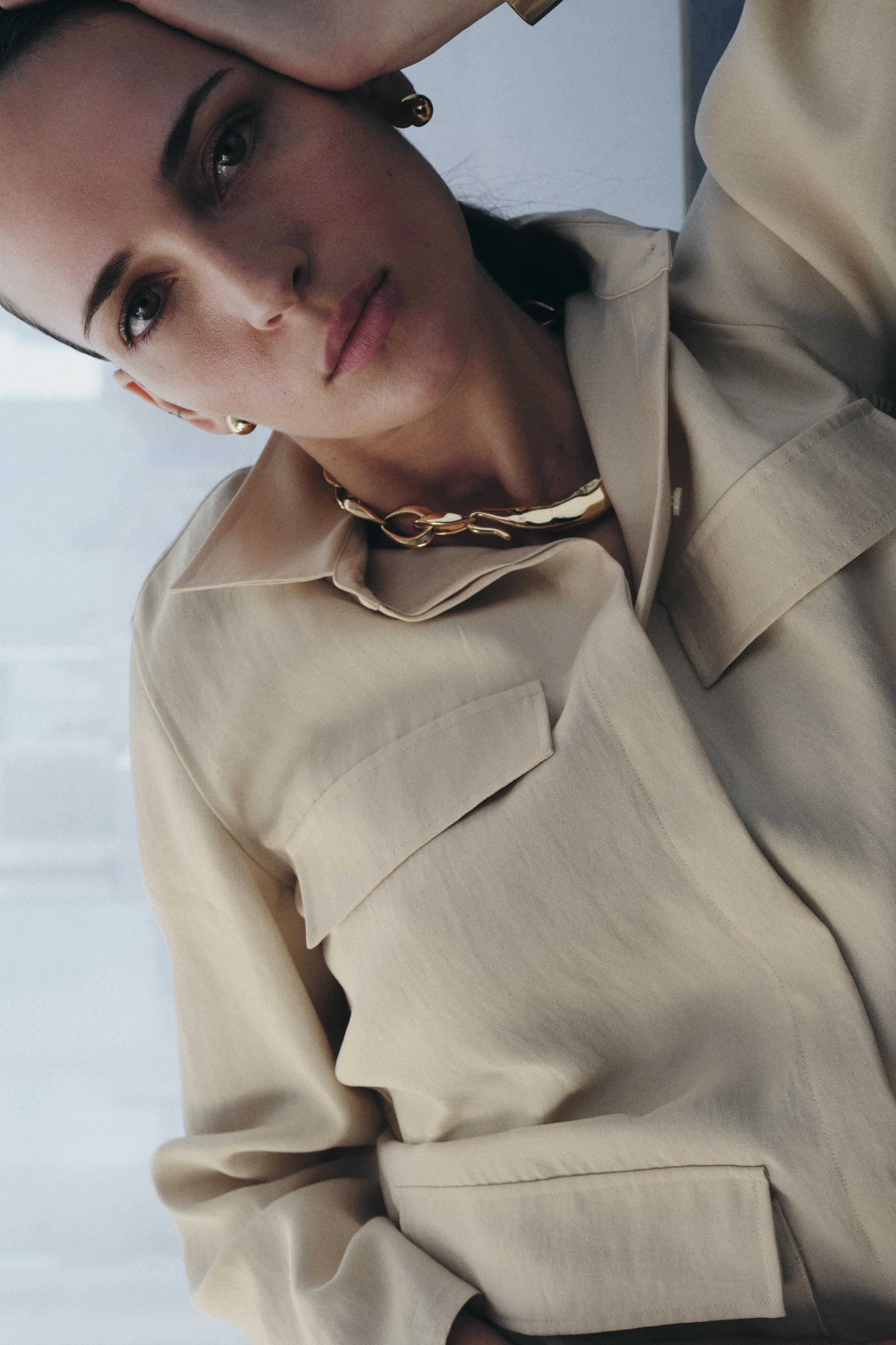 FLOWY POCKET SHIRT ZW COLLECTION