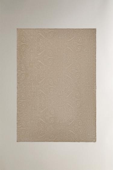 CASHMERE THROW - Beige by Zara