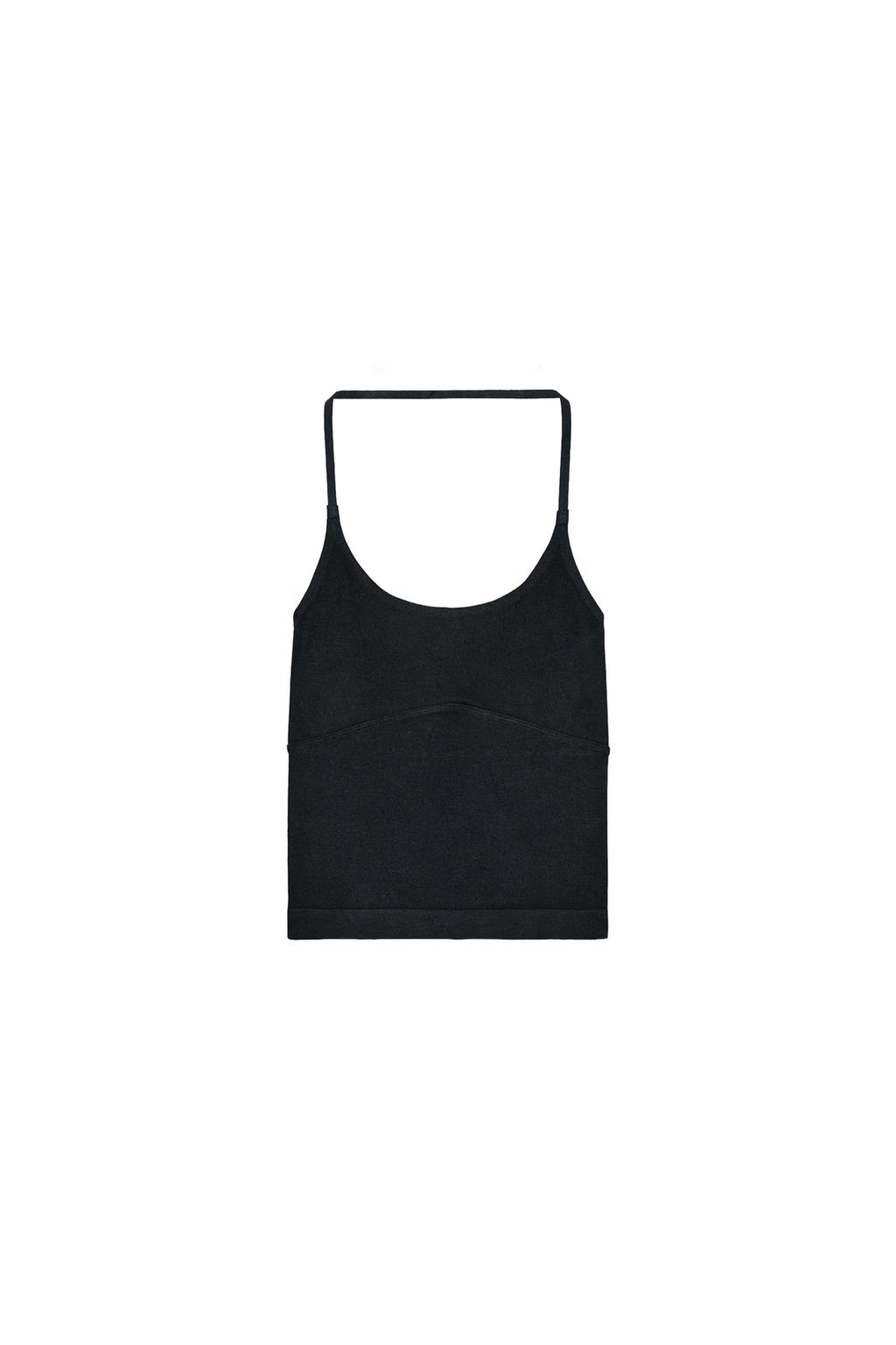 SEAMLESS HALTER TOP - image 3