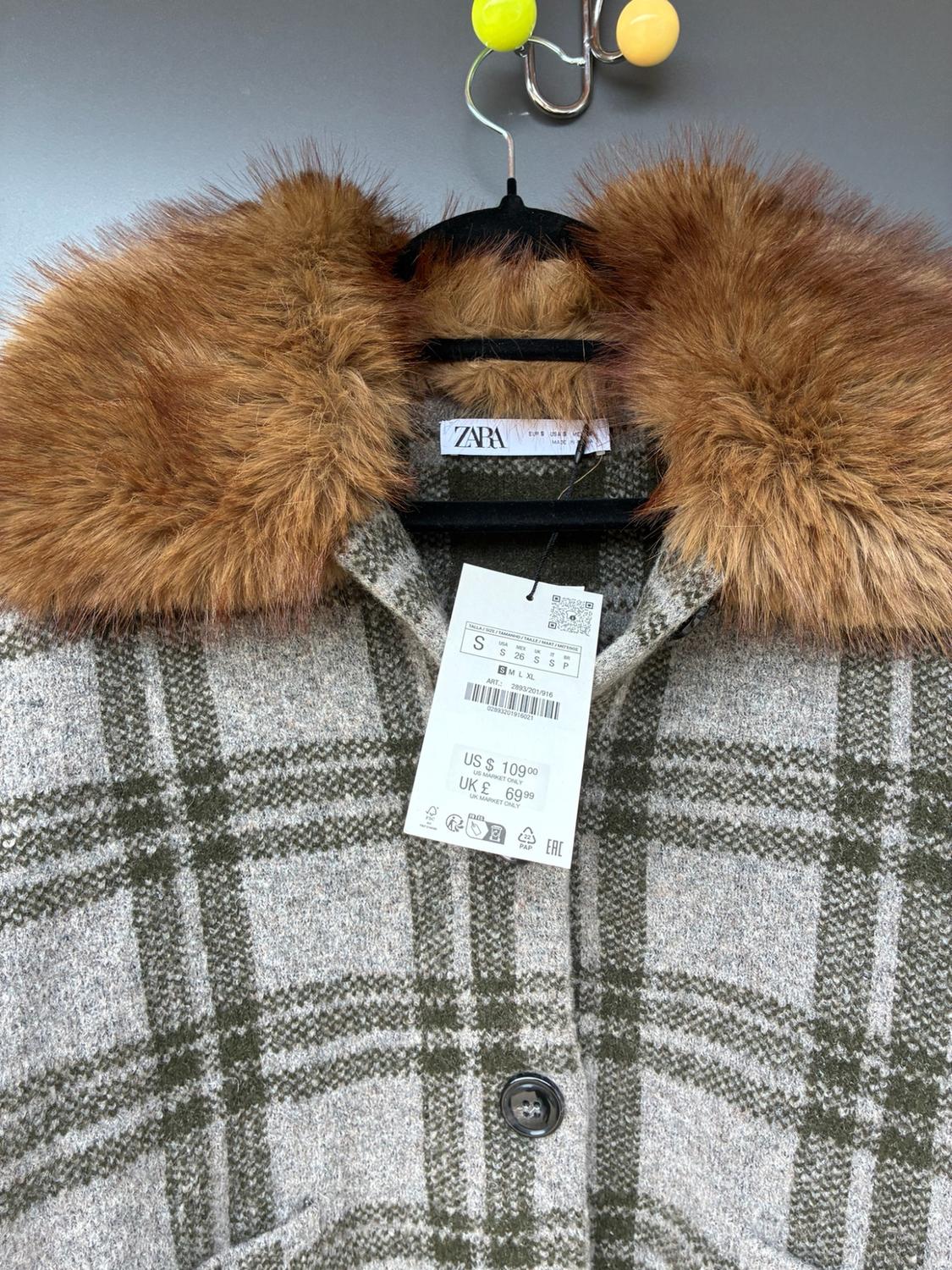 FAUX FUR COLLAR JACKET - Image 2