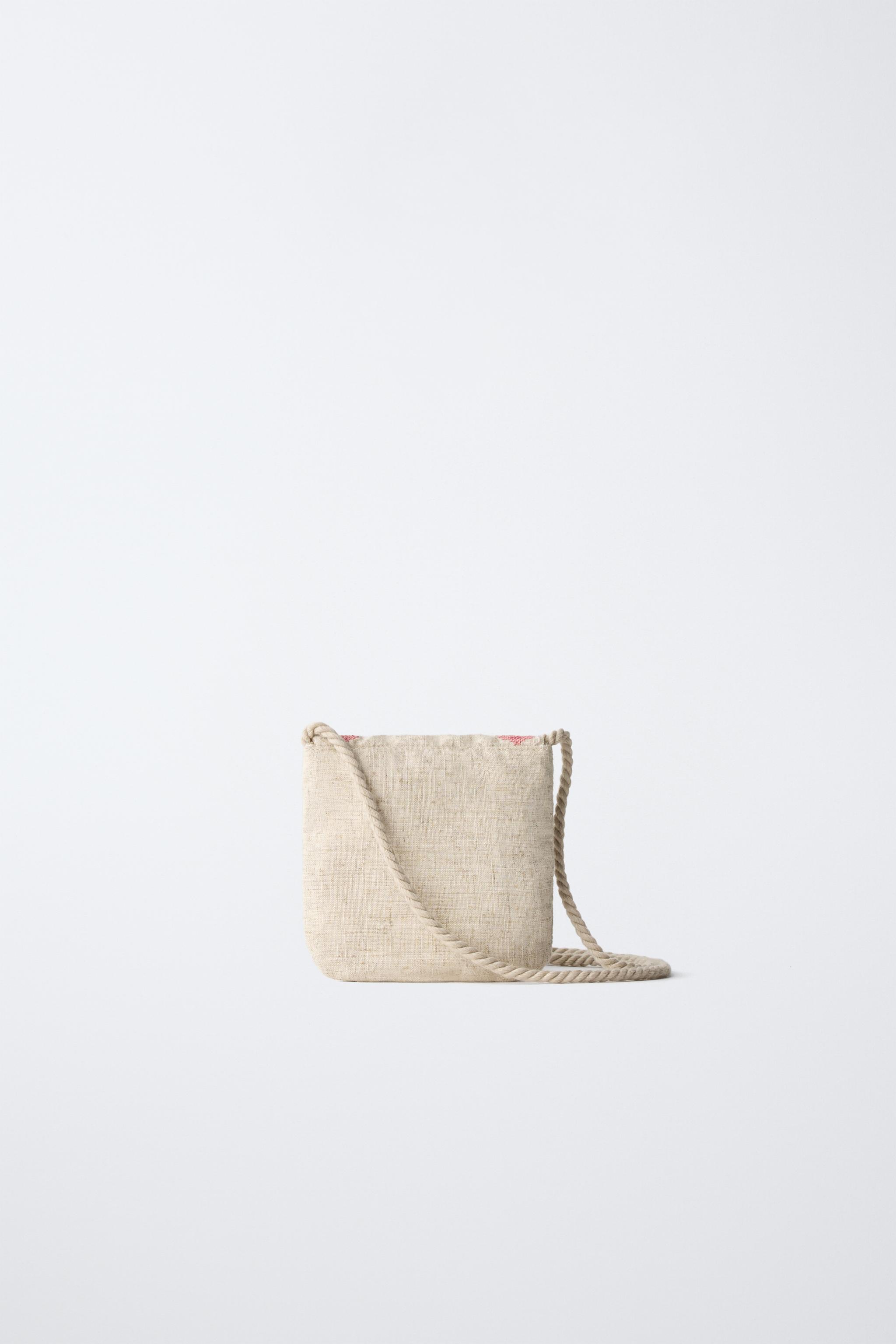 EMBROIDERED CROSSBODY BAG