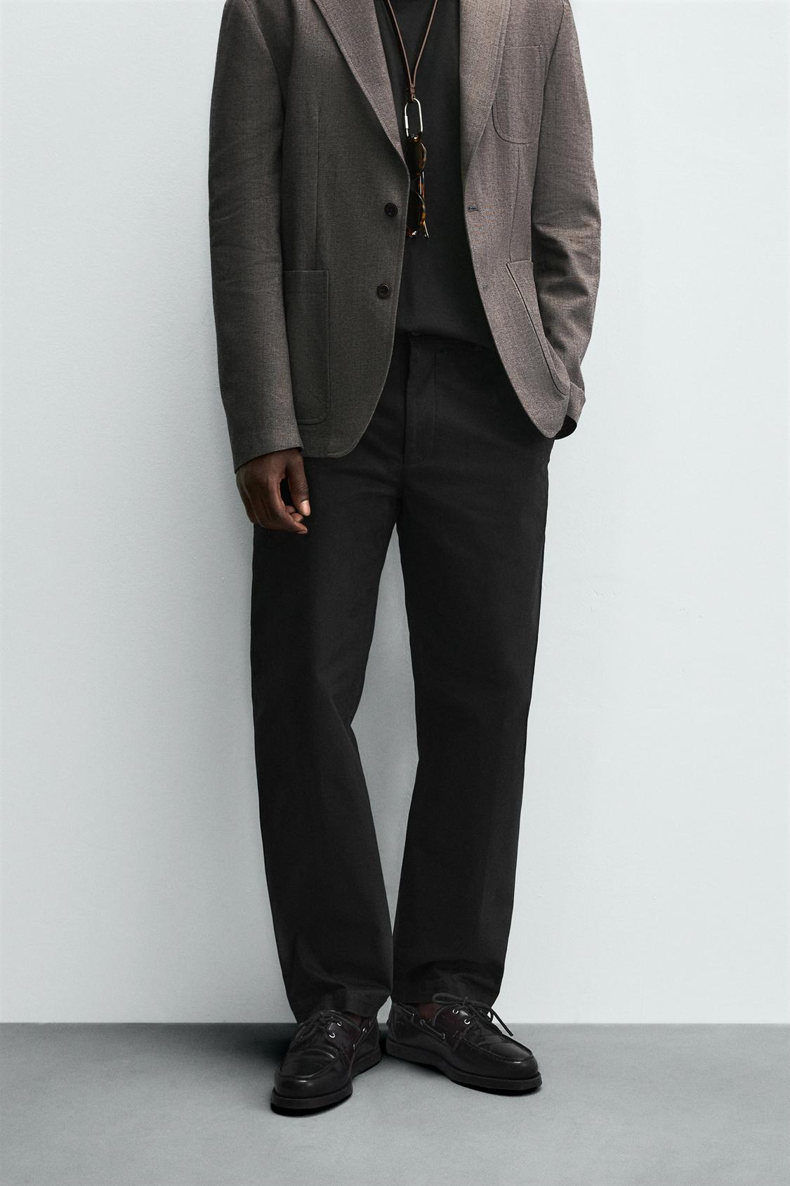 STRAIGHT FIT CHINO PANTS