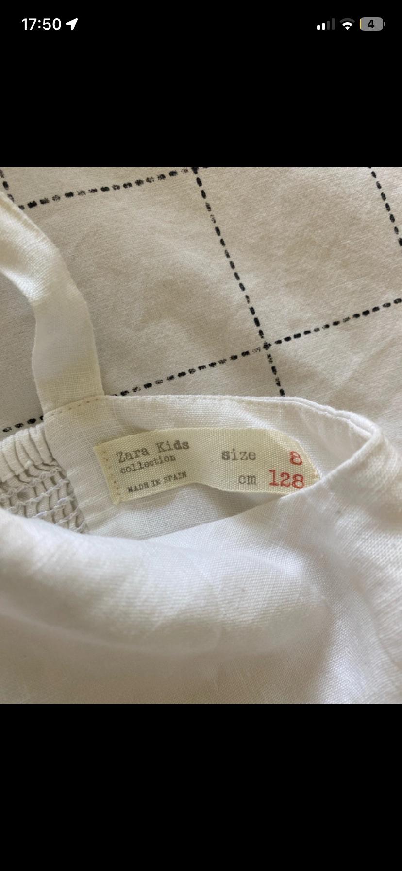 BUTTONED LINEN DRESS - Image 3