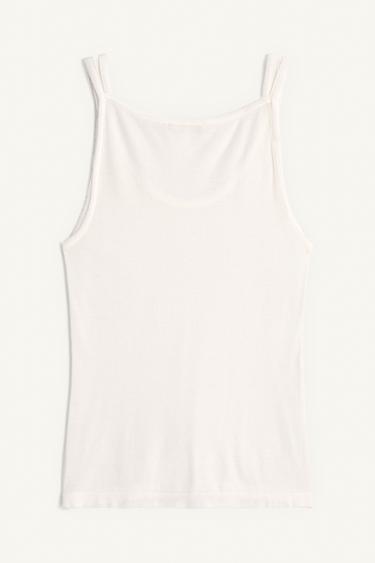 TOP À BRETELLES ÉDITION LIMITÉE - Beige clair de Zara - Image 1