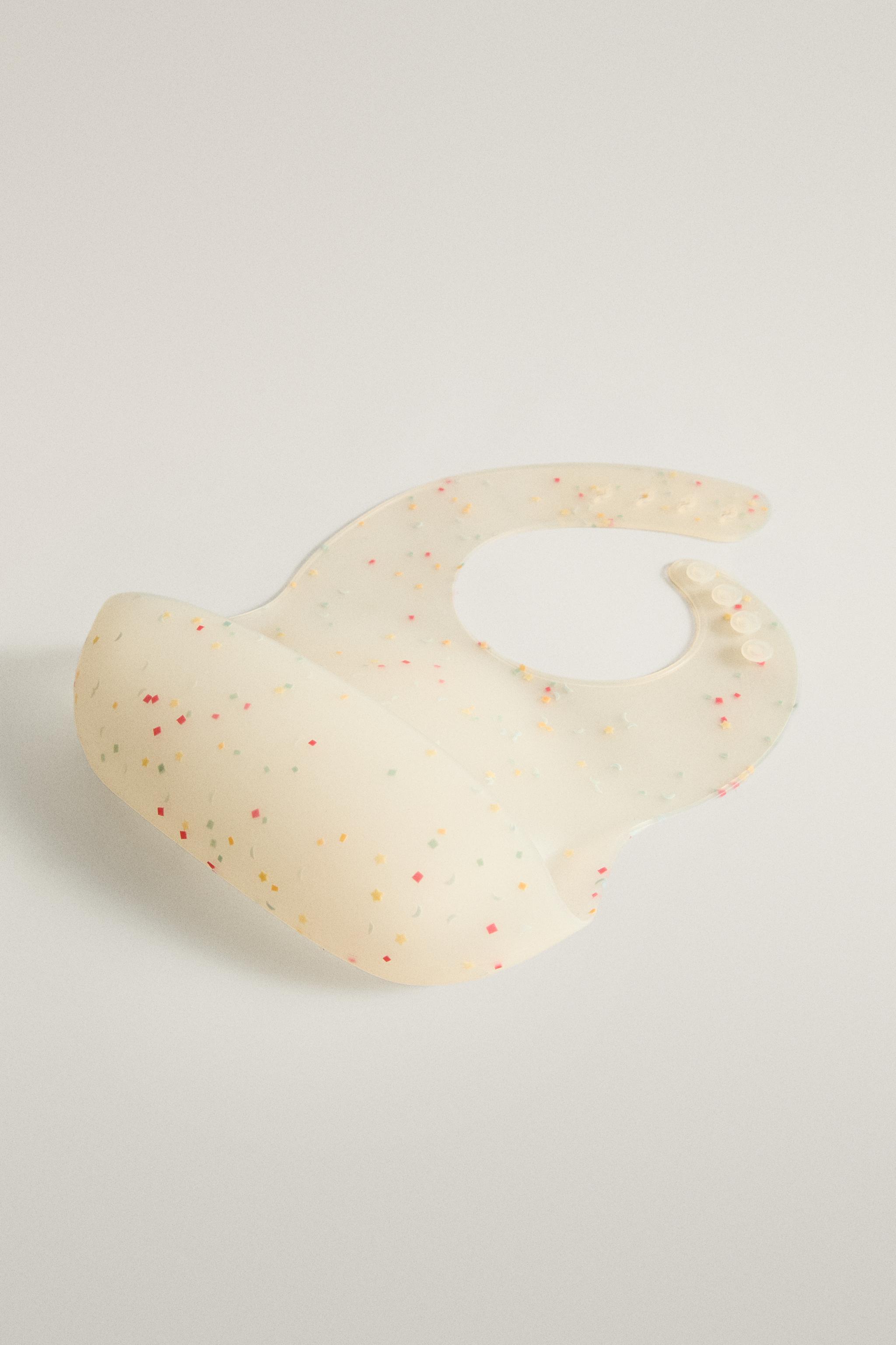 BAVOIR ENFANT SILICONE CONFETTIS