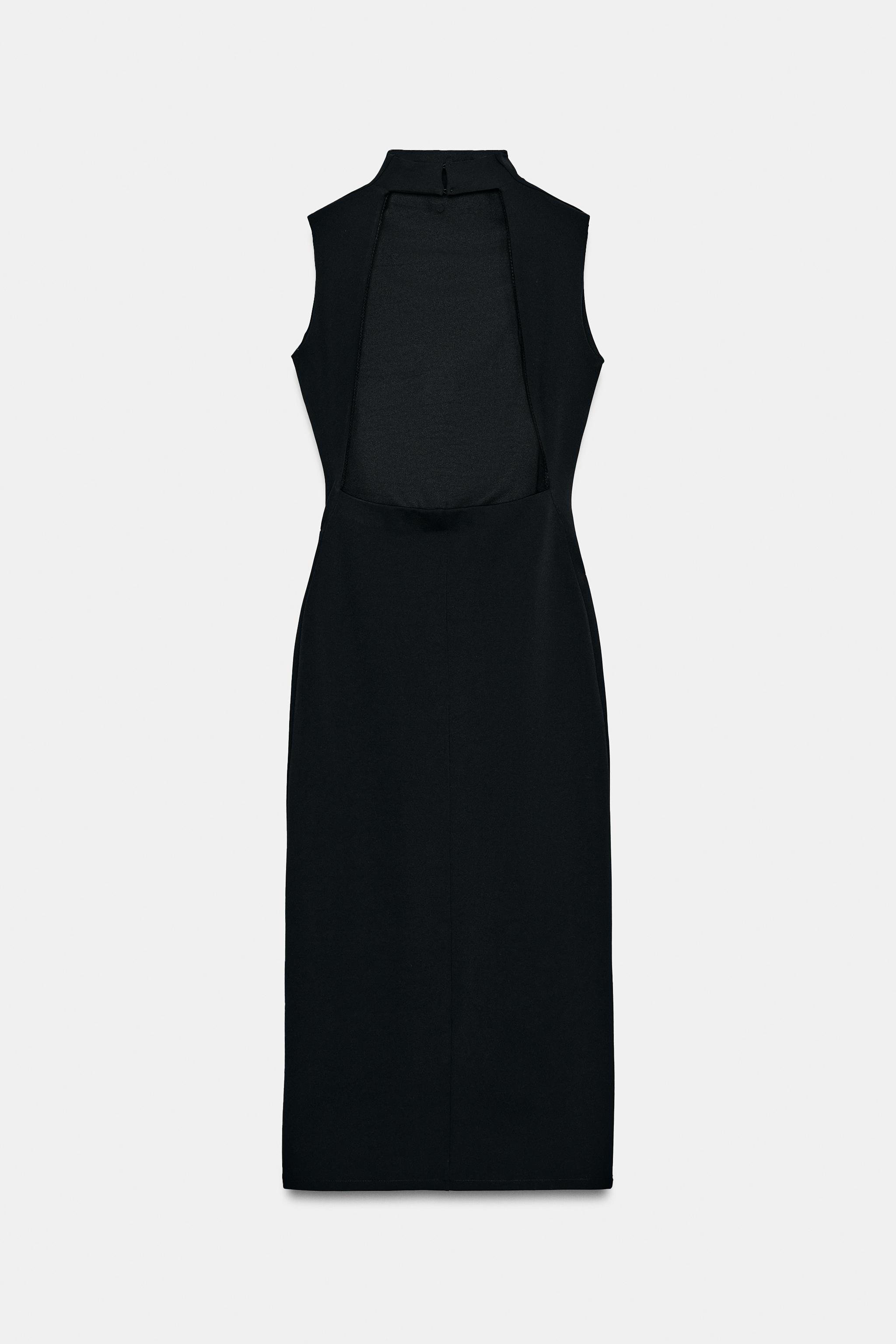 OPEN BACK DRESS - Black | ZARA United States