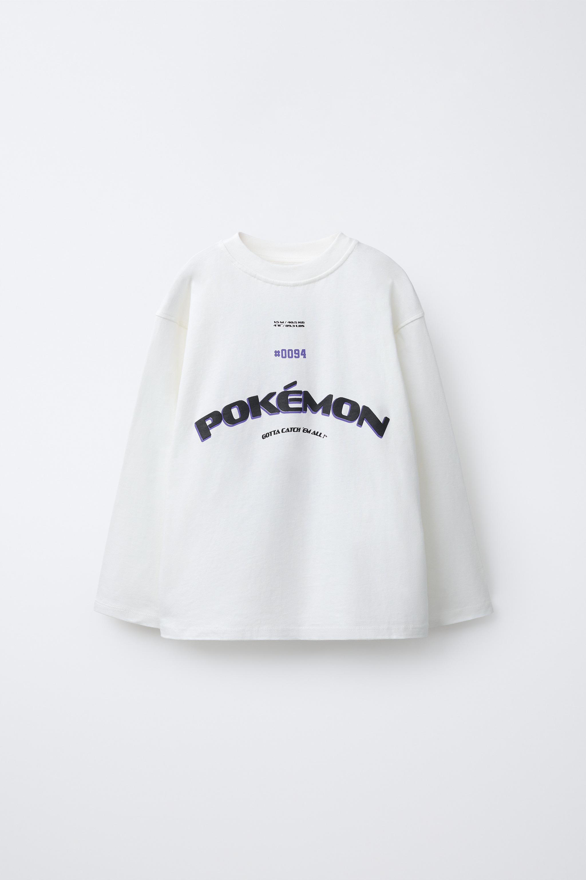 POKÉMON ™ PRINTED T-SHIRT - Ecru | ZARA Turkey