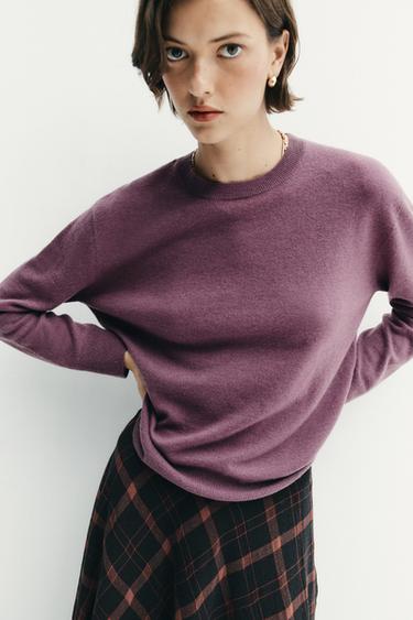 JERSEY LANA 100% - Frambuesa de Zara