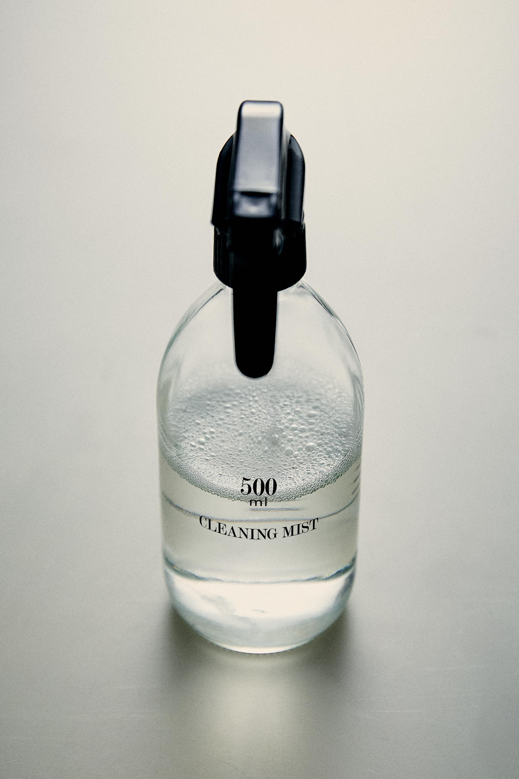 (500 ML) REFILLABLE MEASURING SPRAY BOTTLE — Glass