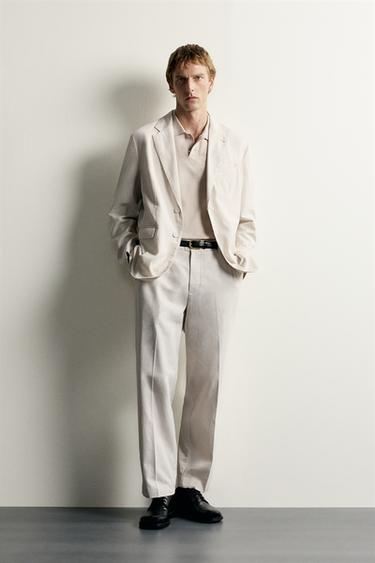 КОСТЮМ RELAXED FIT С ЭФФЕКТОМ СТИРКИ —  от Zara