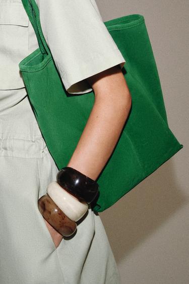 PACK OF 3 RIGID RESIN BRACELETS - Multicoloured by Zara - Image 1