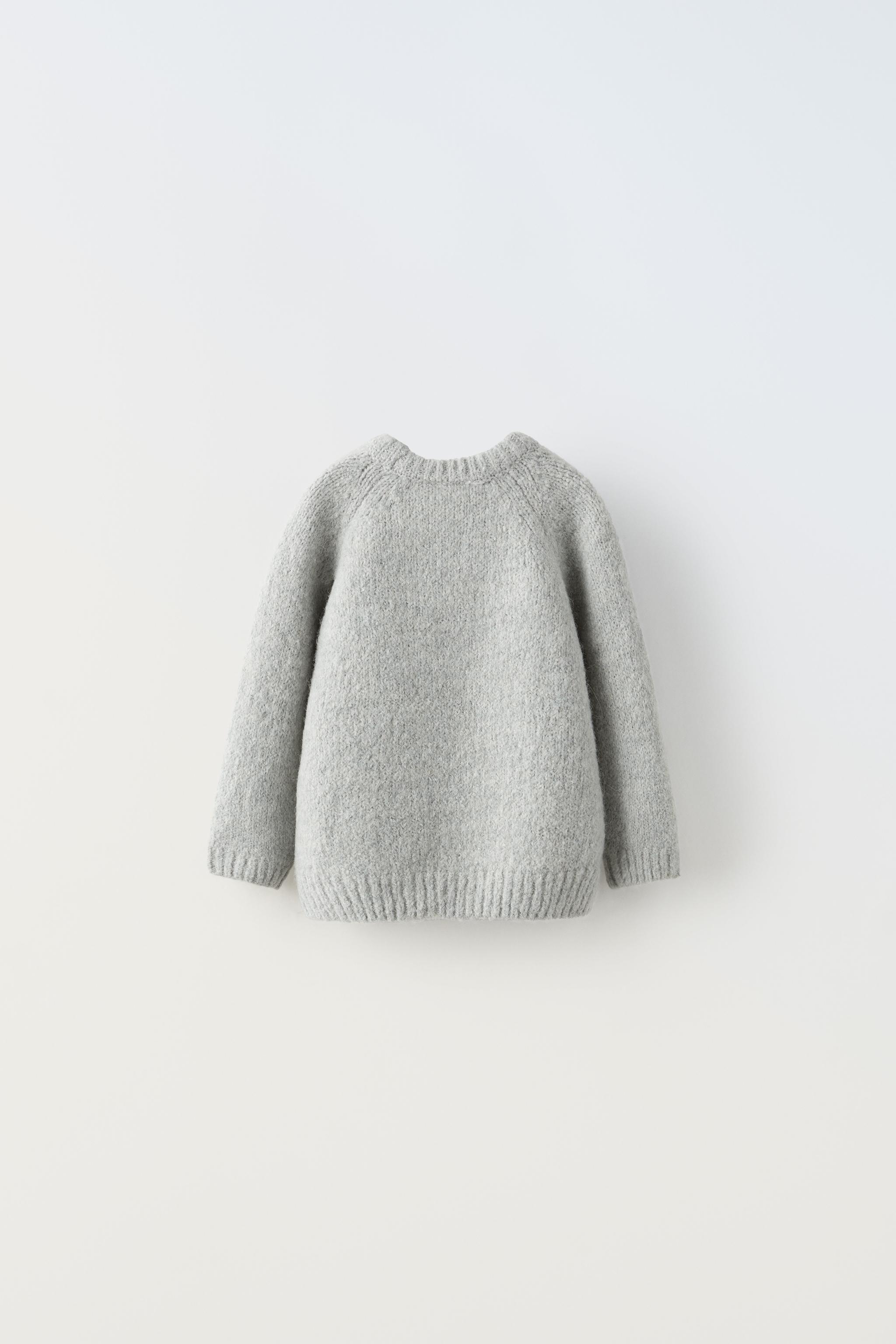 Plain on sale gray sweater