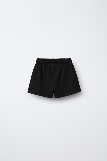 BERMUDA UNIE - Noir de Zara - Image 1
