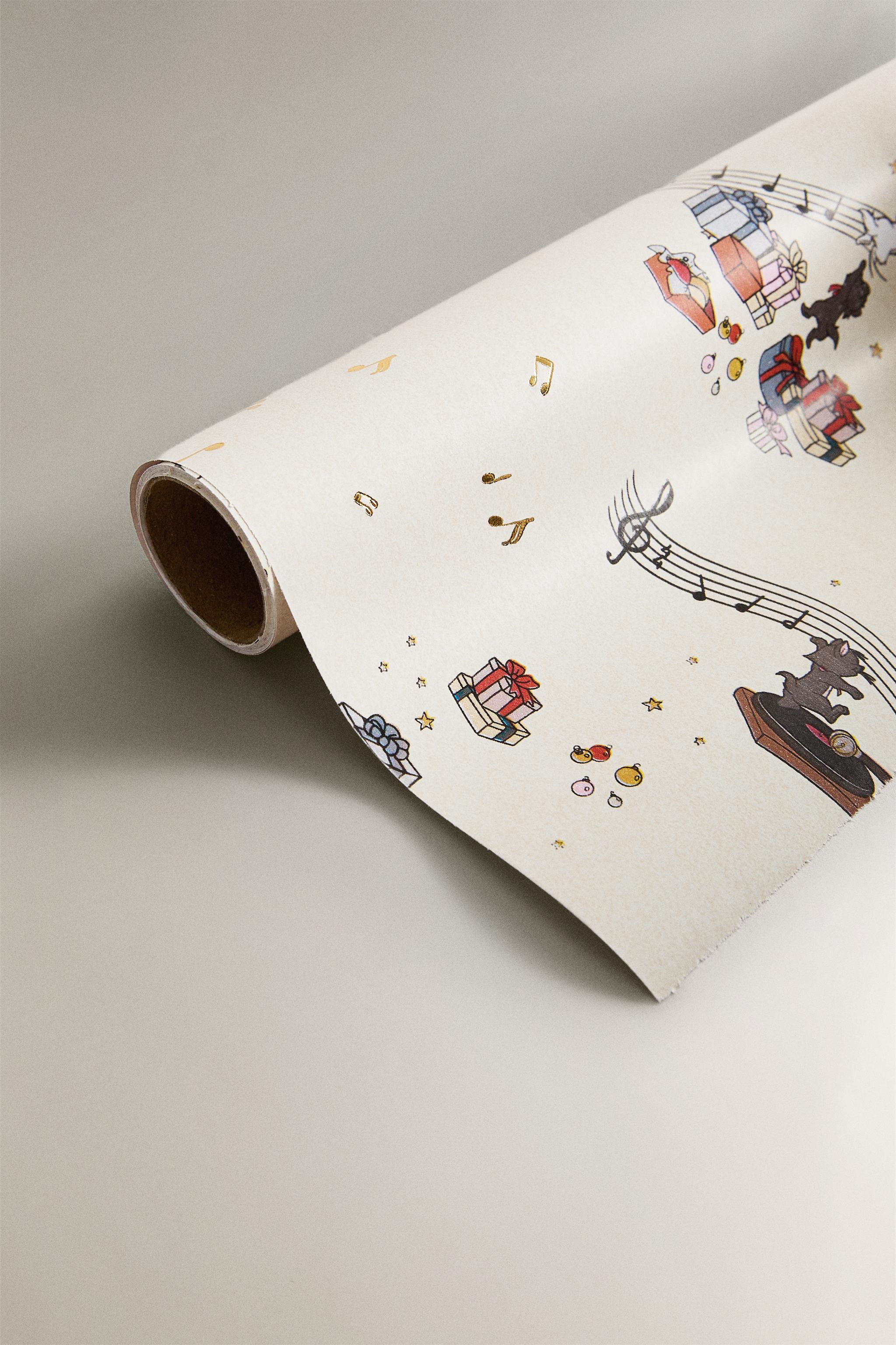 CHRISTMAS WRAPPING PAPER WITH THE ARISTOCATS ©DISNEY CHRISTMAS