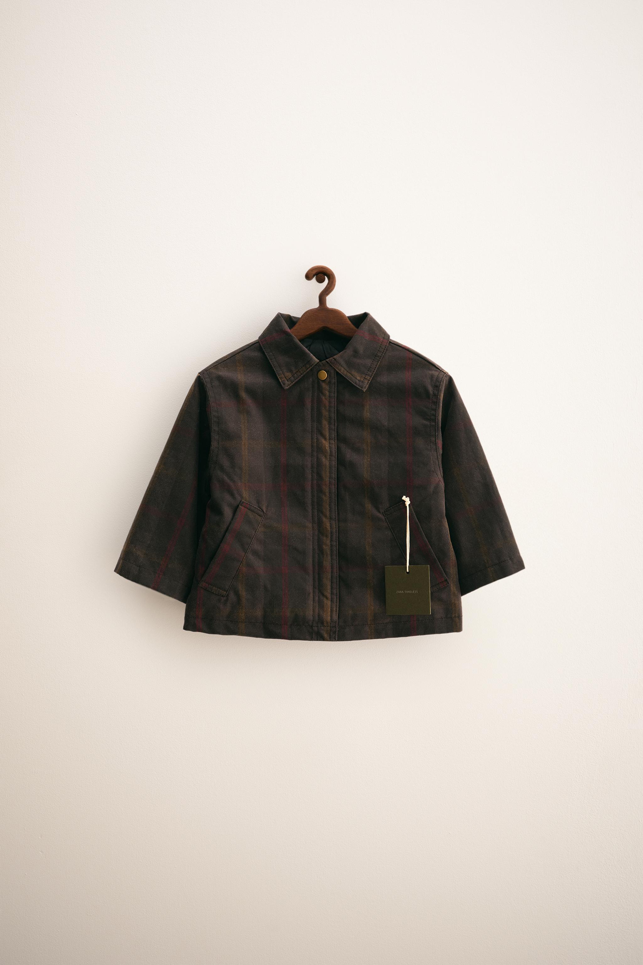 SATUR ブラウン チェック柄 ジャケット 01718550700-e1.jpg?ts=