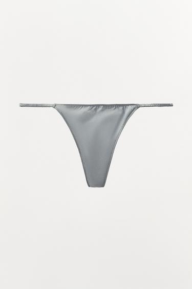 ΤΑΝΓΚΑ ΜΕ ΜΕΤΑΞΙ - Γκρι του Zara