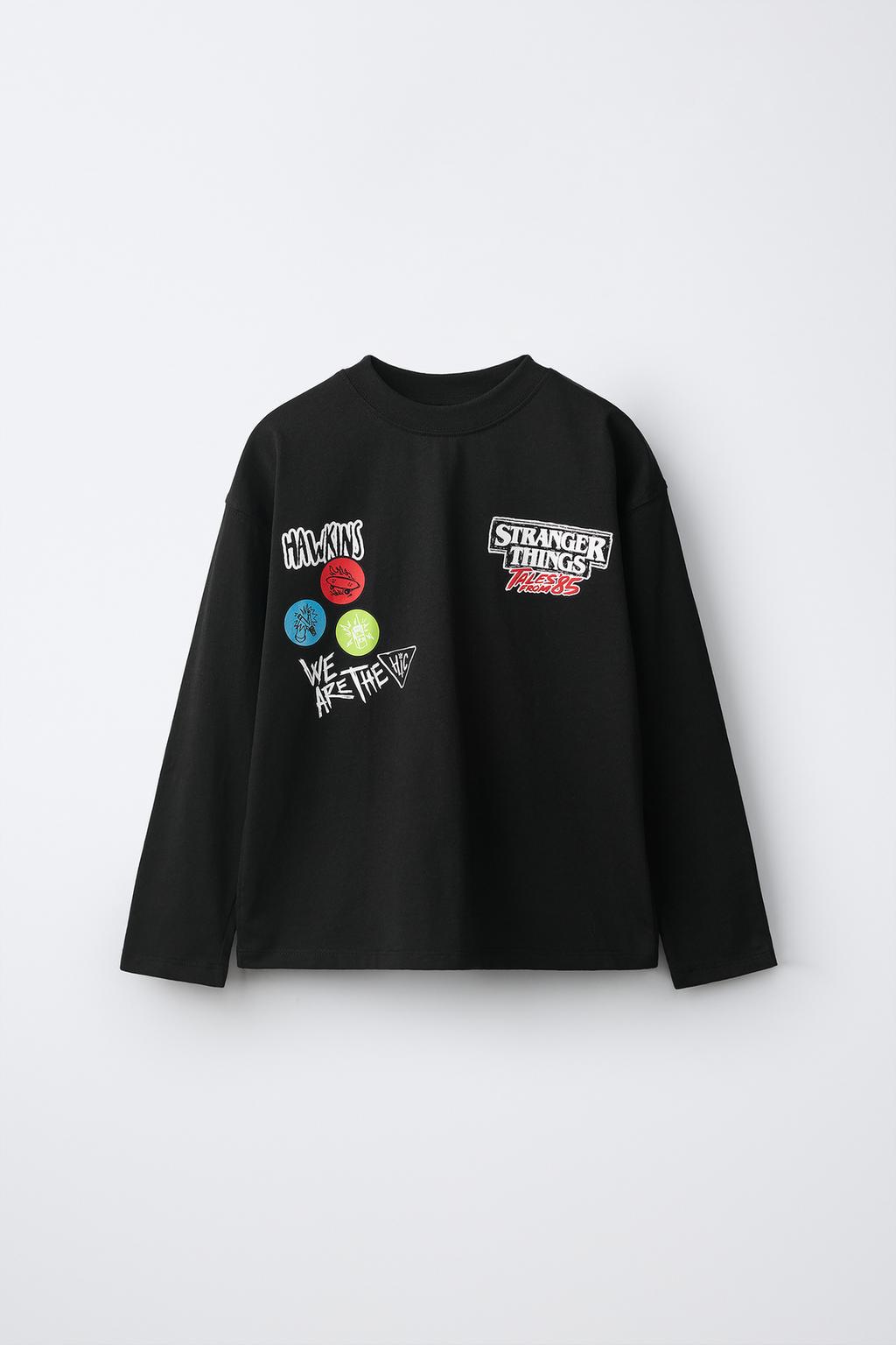STRANGER THINGS © NETFLIX PRINTED T-SHIRT