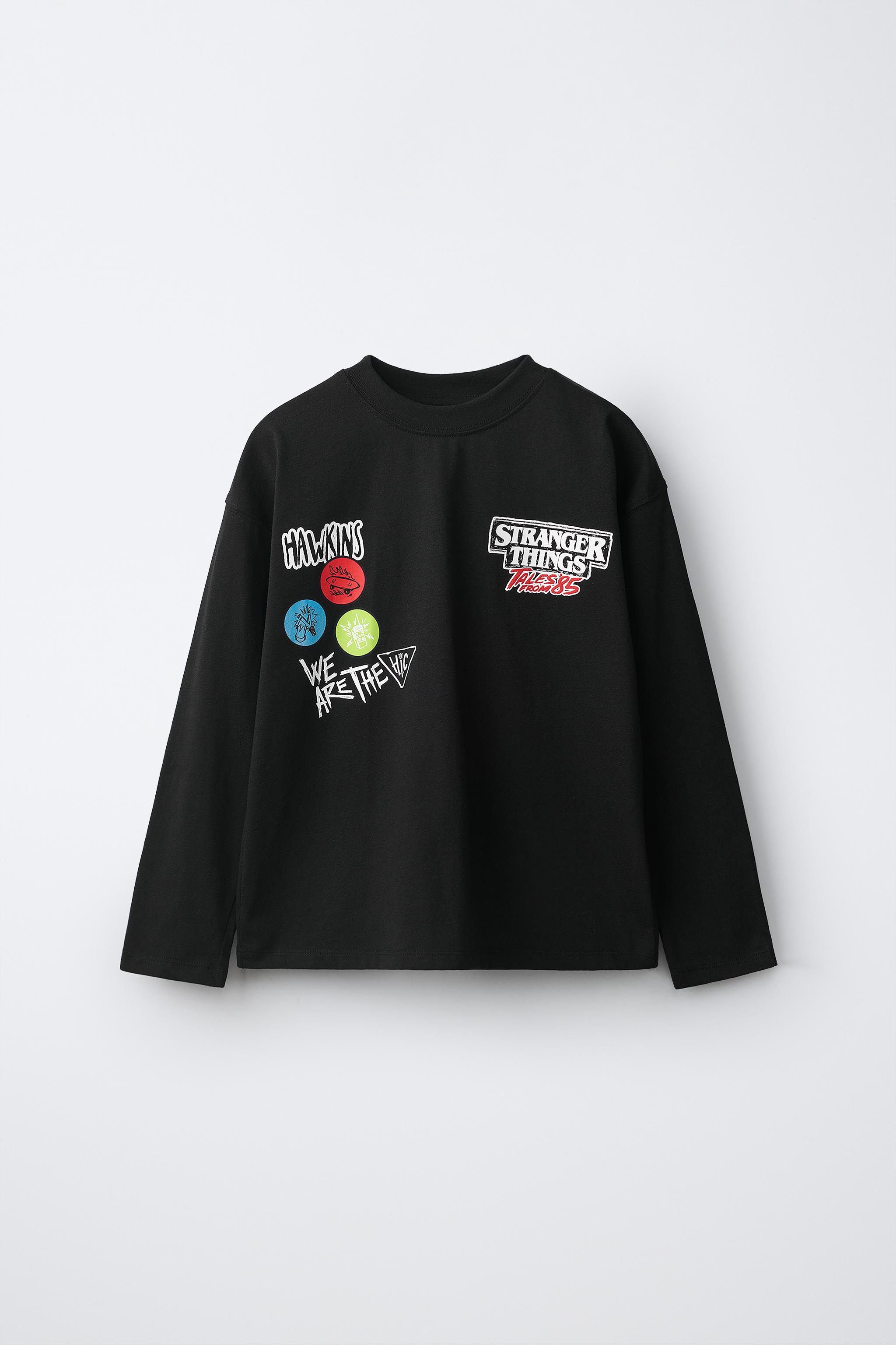 T-SHIRT IMPRIMÉ STRANGER THINGS © NETFLIX
