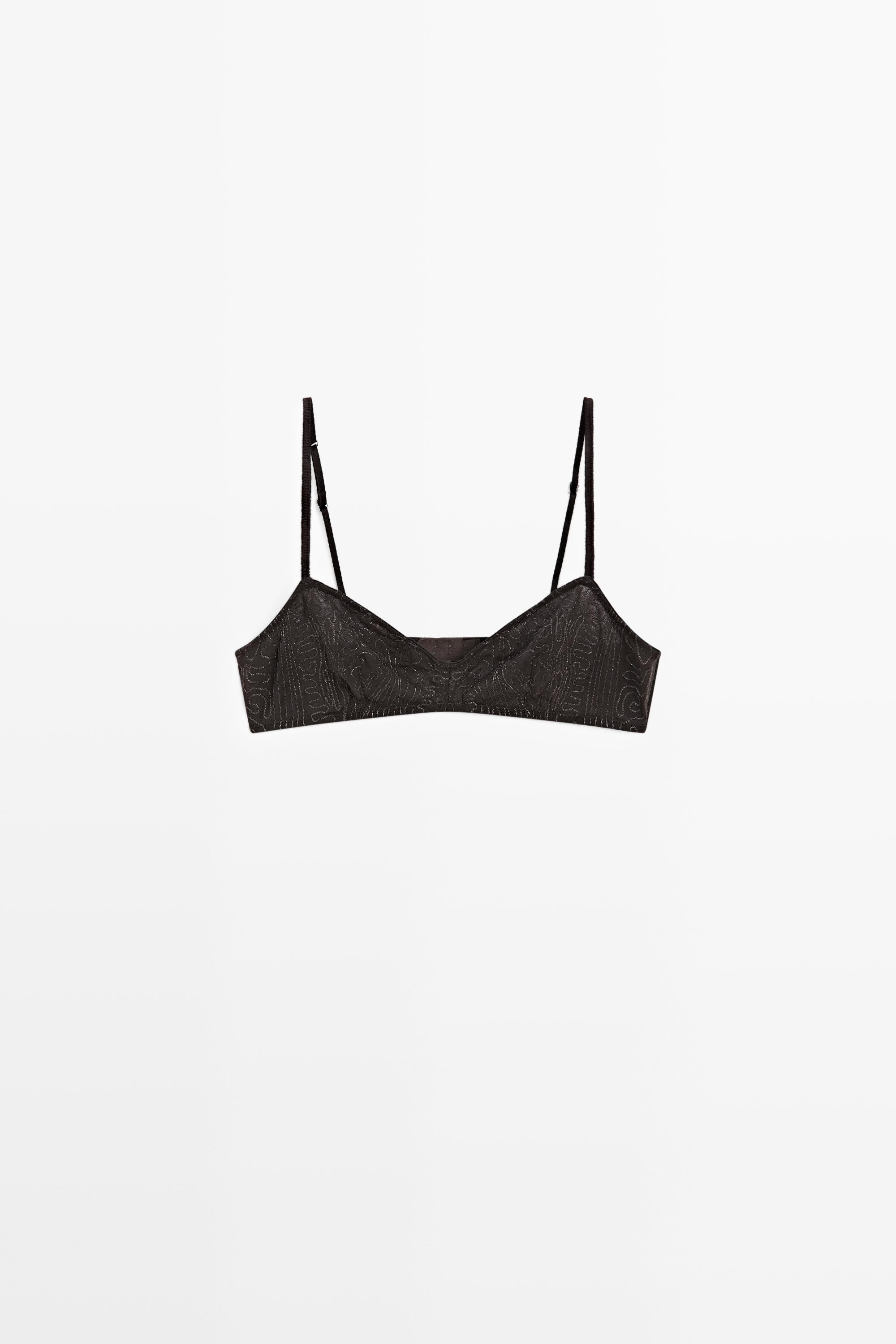 Top with embroidered detail — Anthracite Gray