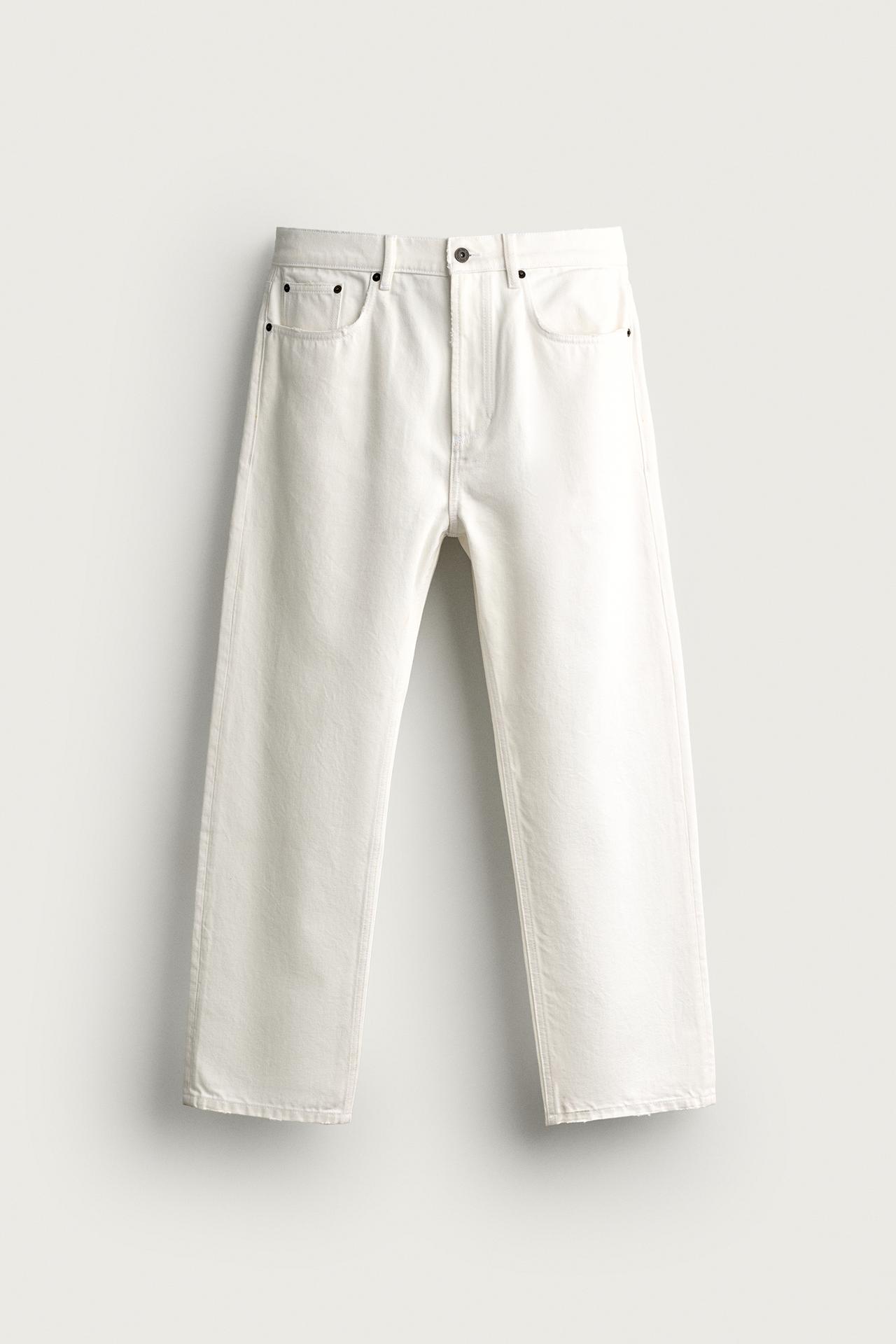 BAGGY FIT JEANS — White
