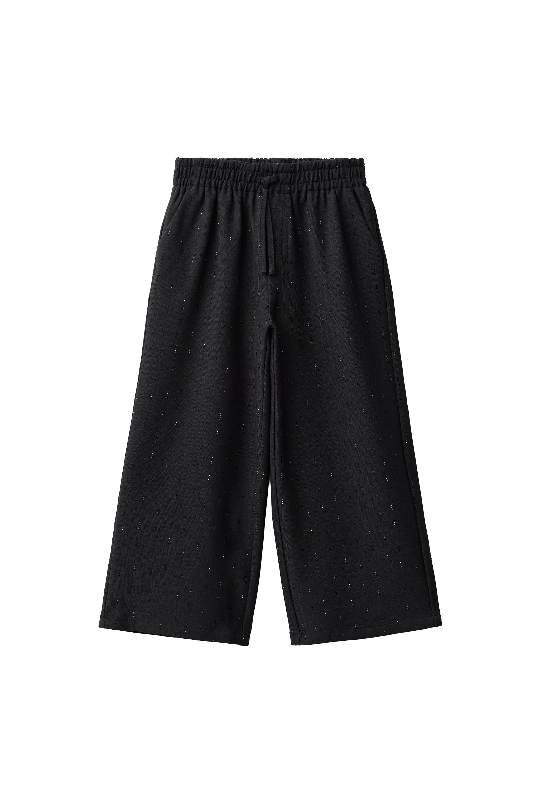PANTALÓN WIDE LEG STRASS