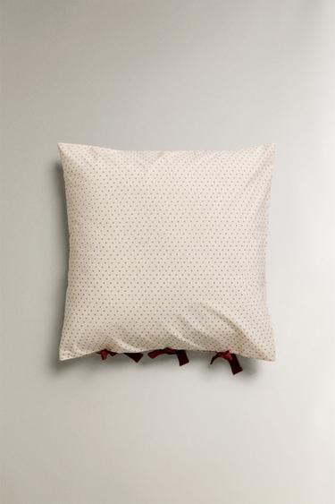 CHILDREN'S MINI FLORAL PRINT PILLOWCASE - Brick by Zara - Image 1