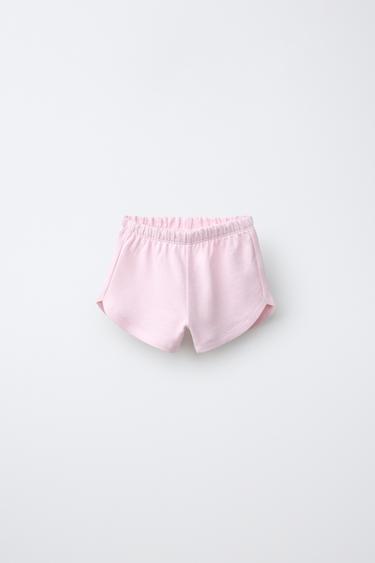 HEART POCKET BERMUDA SHORTS - Pink by Zara