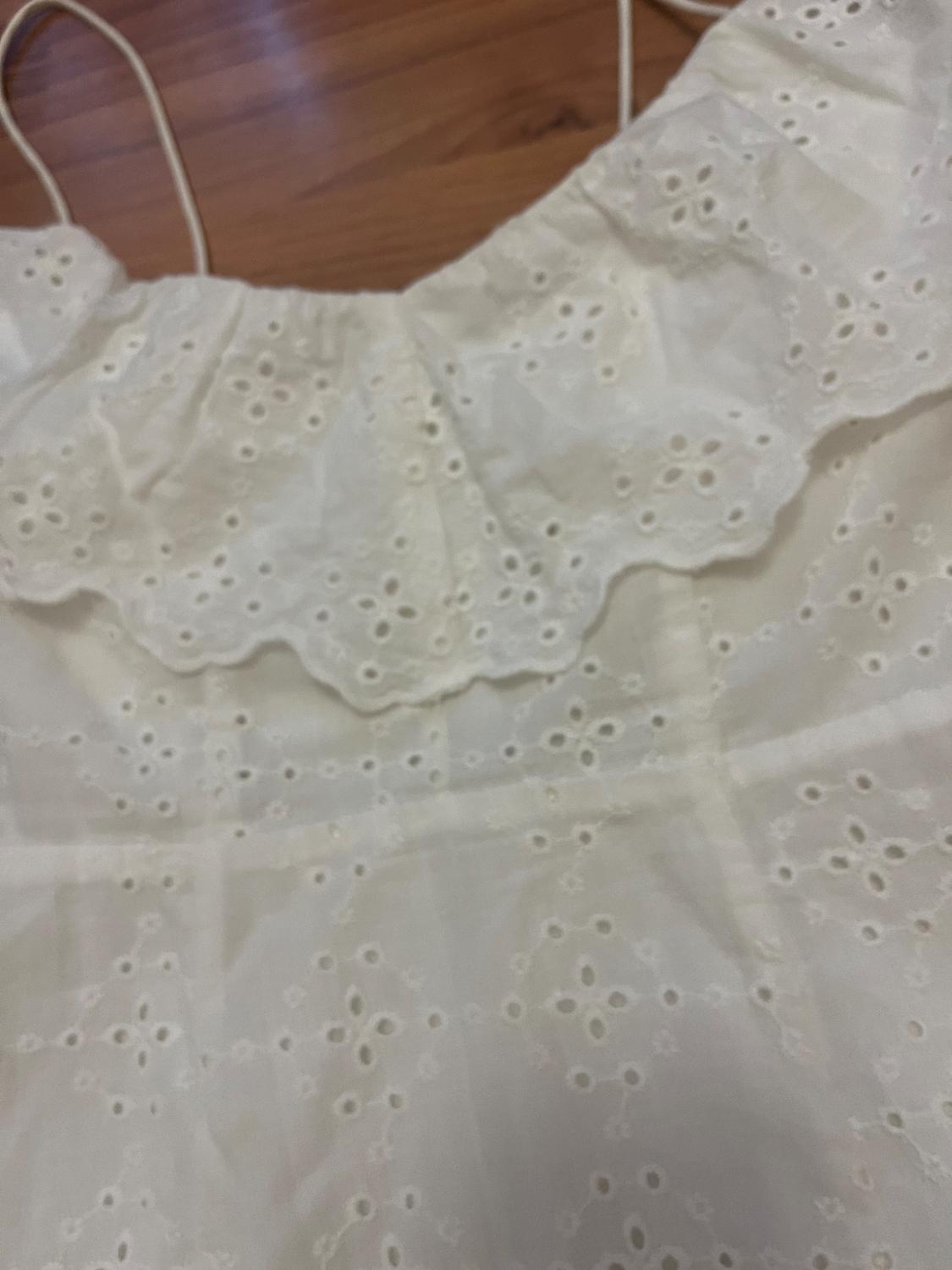 DRESS WITH CUTWORK EMBROIDERY - Image 4