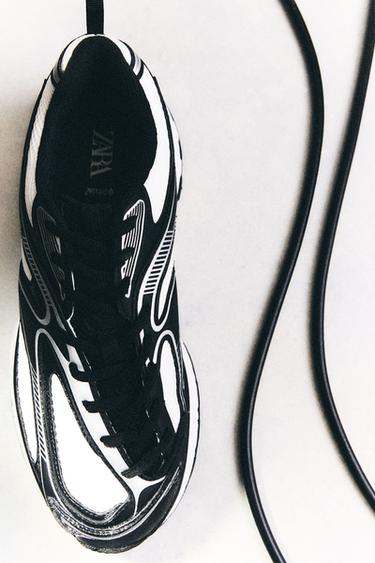 TÊNIS COM SOLADO GROSSO - Multicolor da Zara