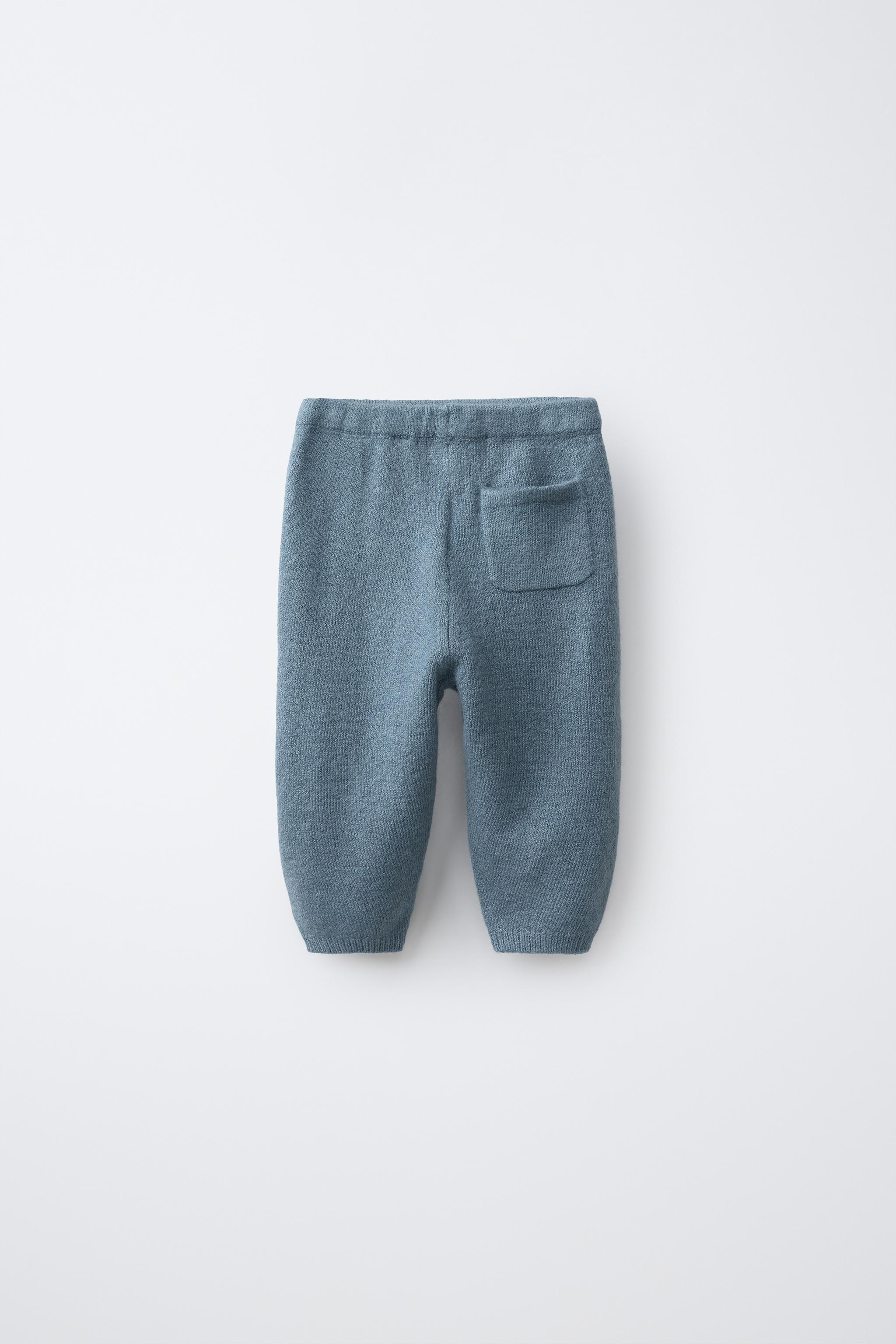 PLAIN KNIT PANTS