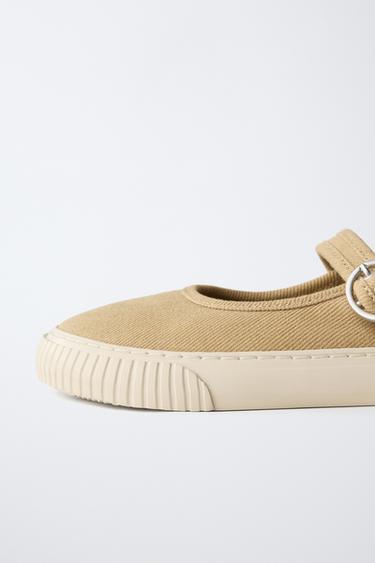 BALLERINES SPORT BAREFOOT - Blanc écru de Zara - Image 4