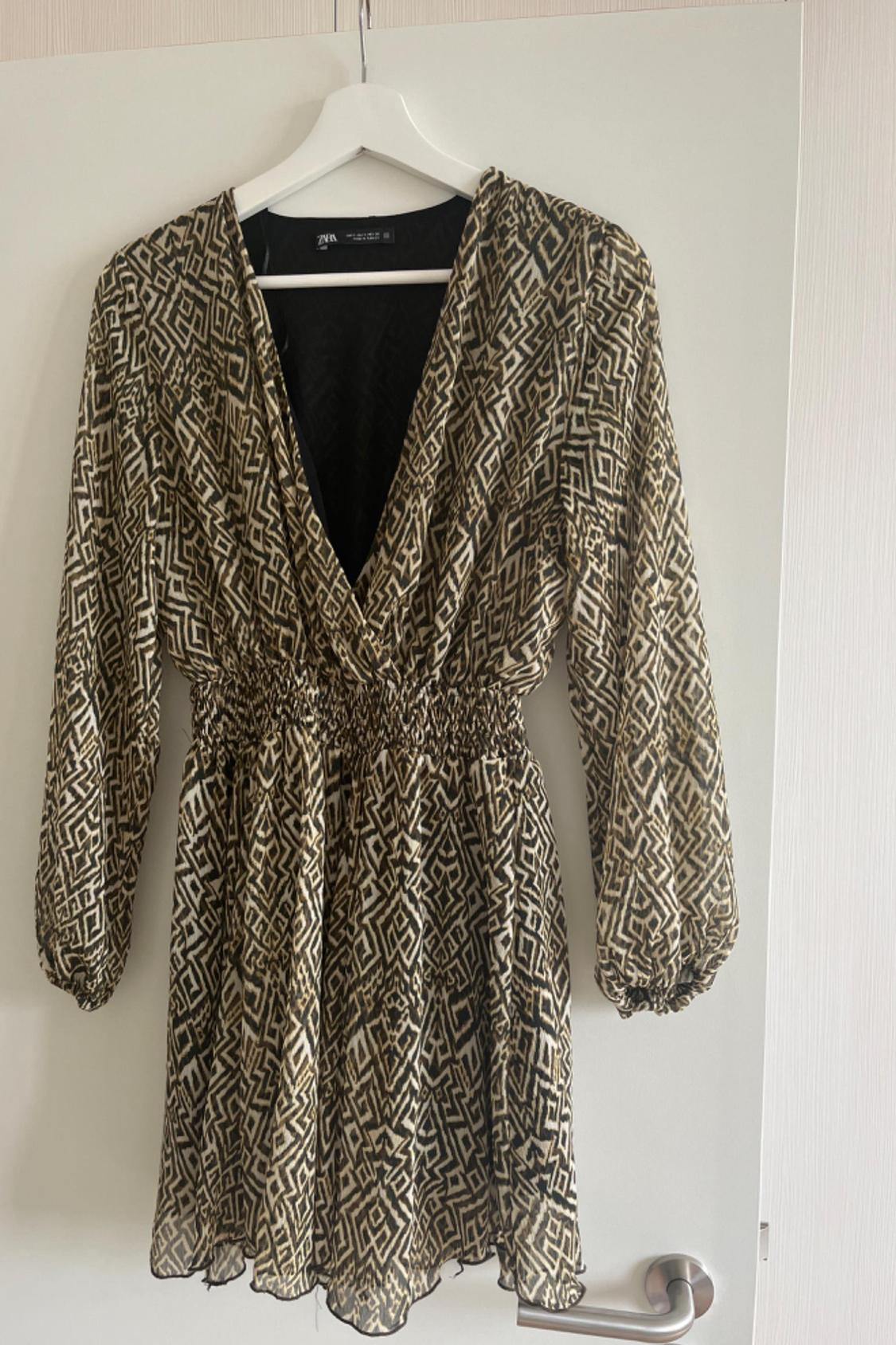 PRINTED MINI DRESS