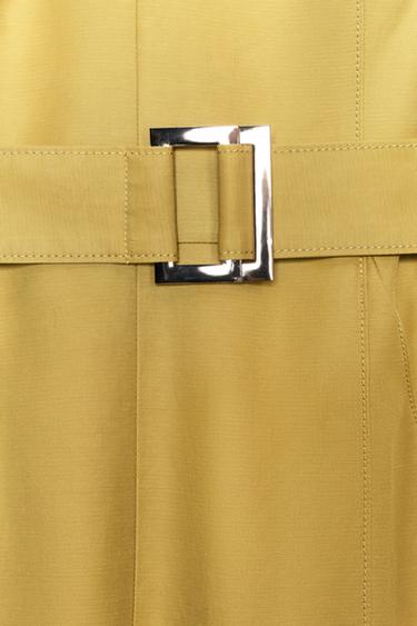 COMBINAISON LONGUE BUSTIER - Moutarde de Zara - Image 4