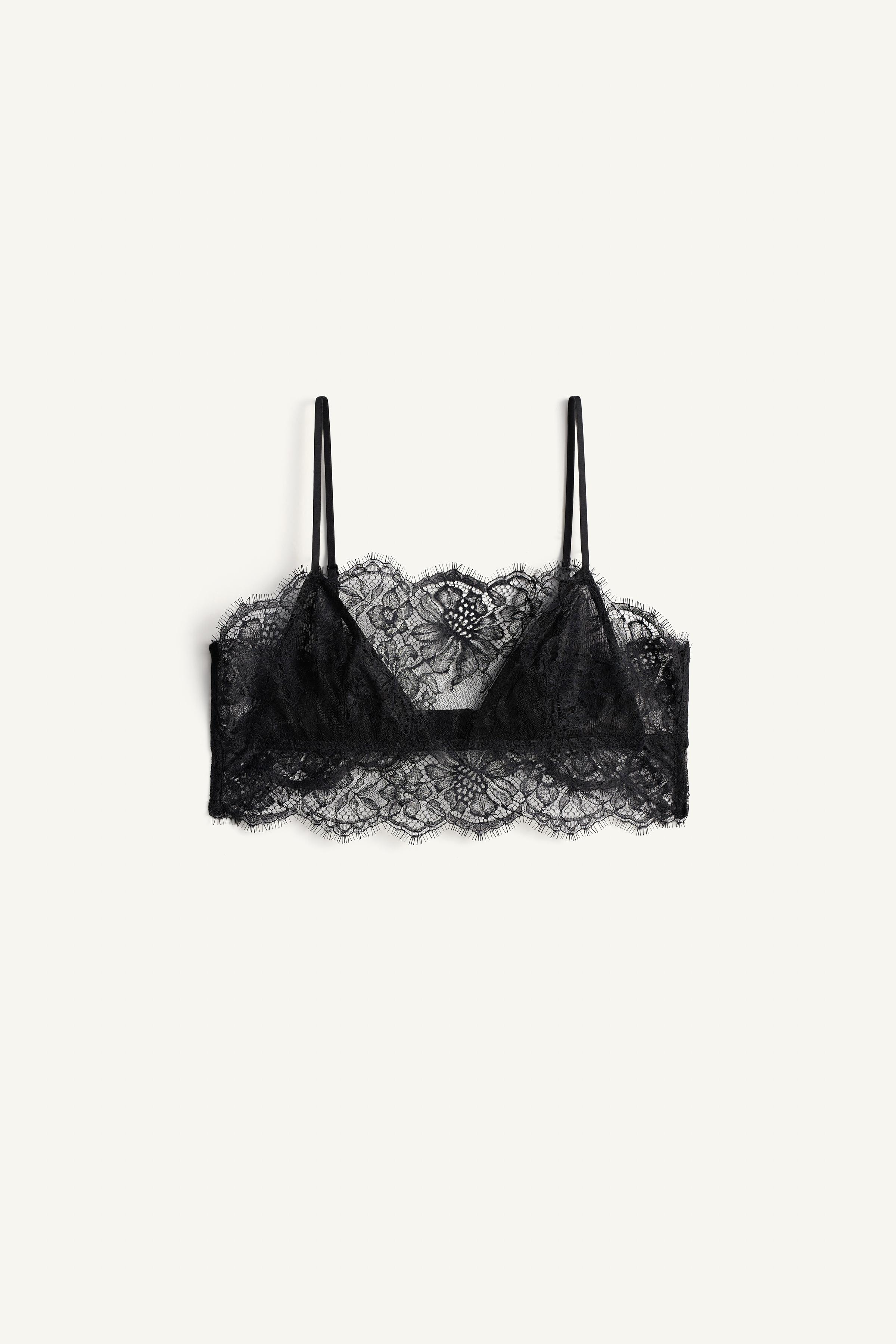 LIMITED EDITION LACE BANDEAU BRA