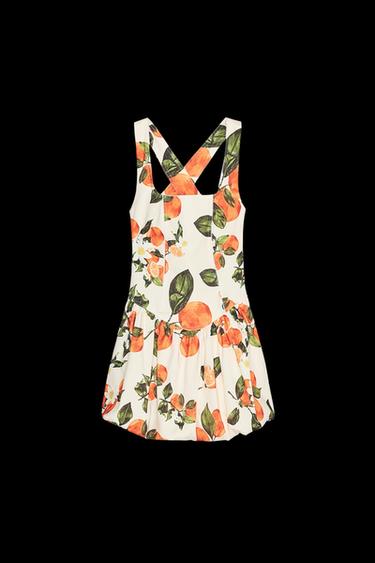 Zara PRINTED SHORT DRESS - 089 - Image 0
