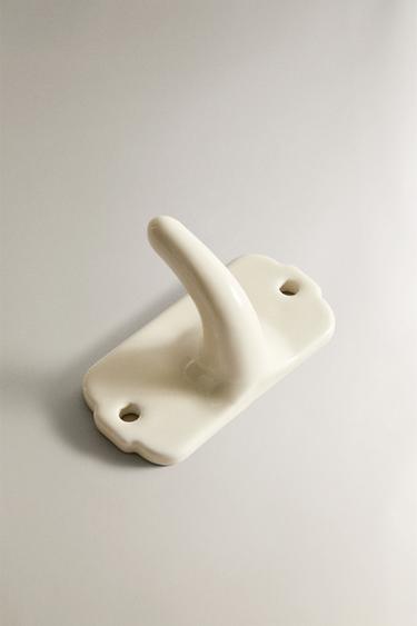 CERAMIC HOOK - Cream by Zara - Image 1