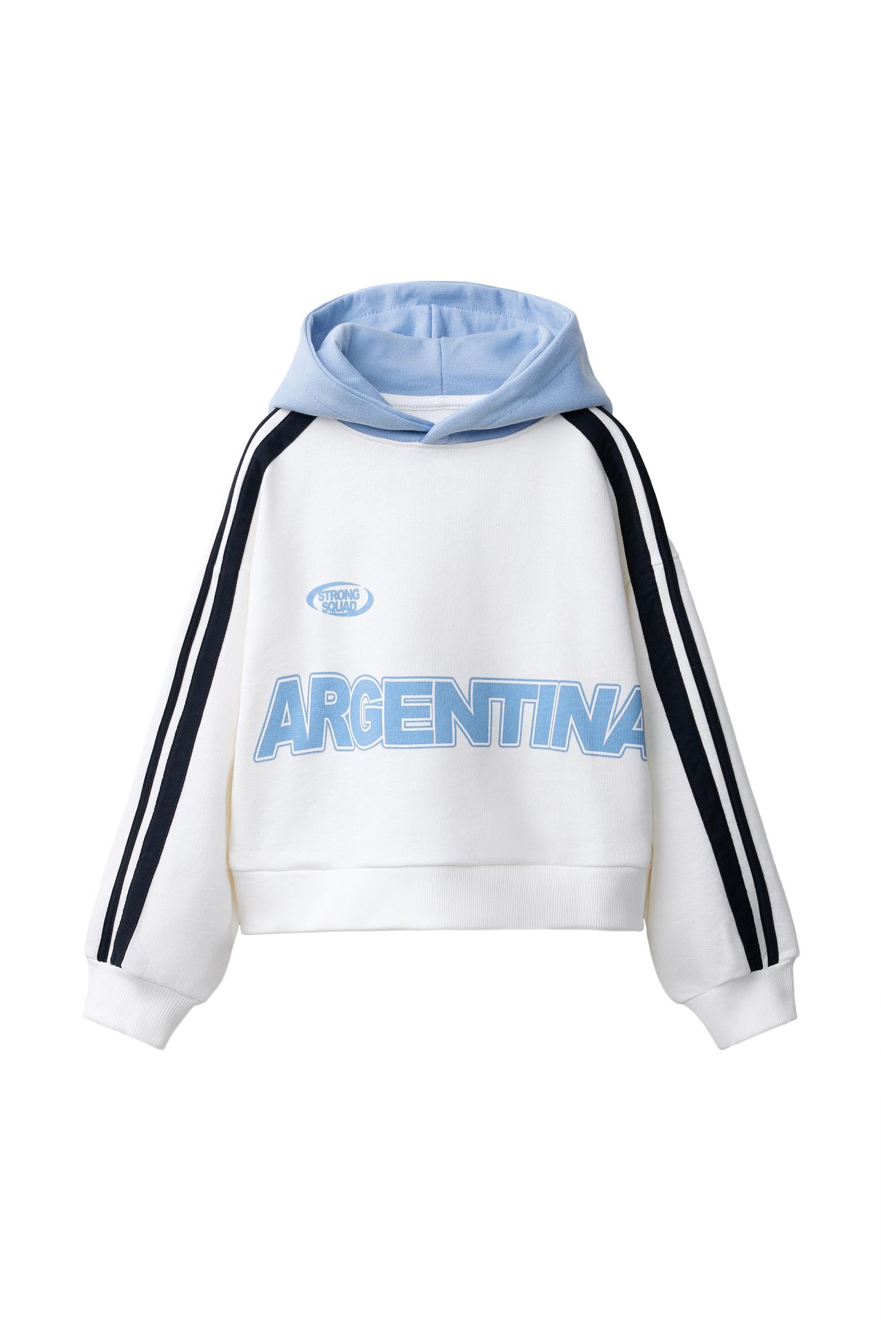 Худи с принтом Argentina
