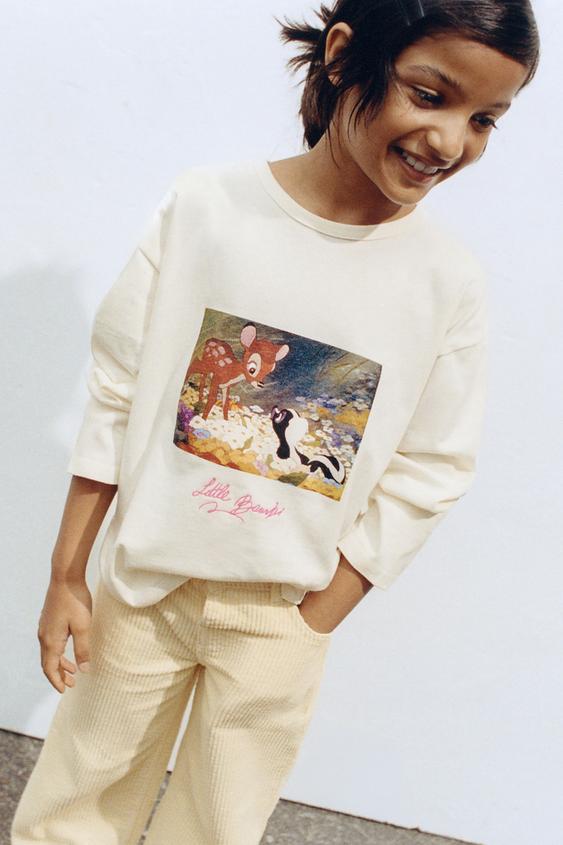 BAMBI © DISNEY PRINT T-SHIRT - Butter by Zara - Image 0