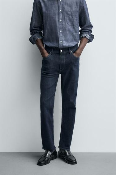 COMFORT SLIM FIT JEANS - Blue by Zara