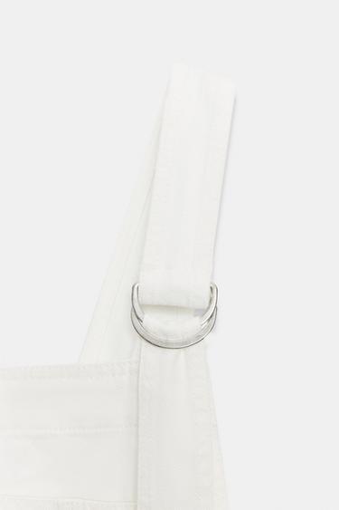 COMBINAISON EN DENIM ZW COLLECTION - Blanc de Zara - Image 11