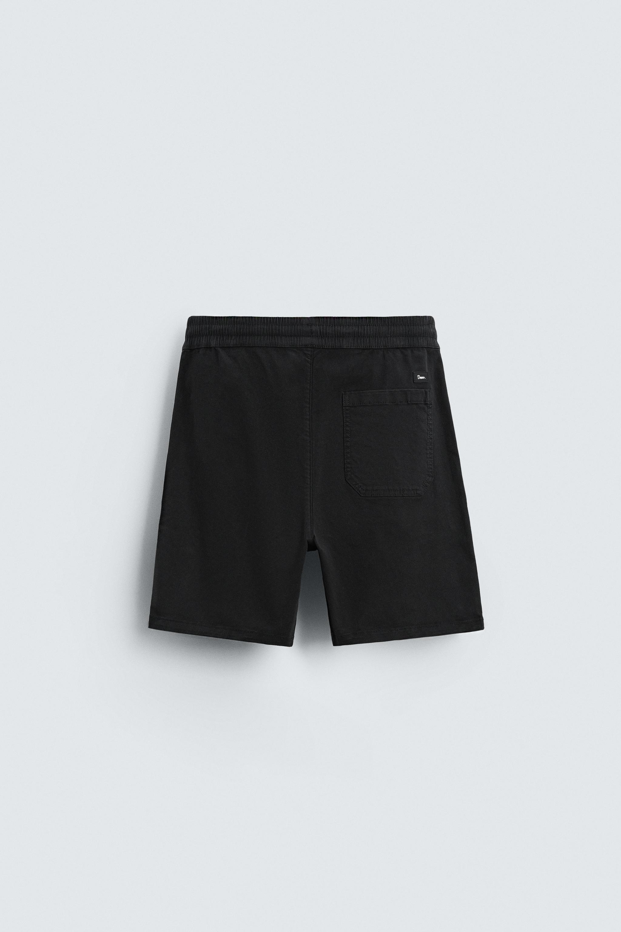 TWILL RELAXED FIT SHORTS
