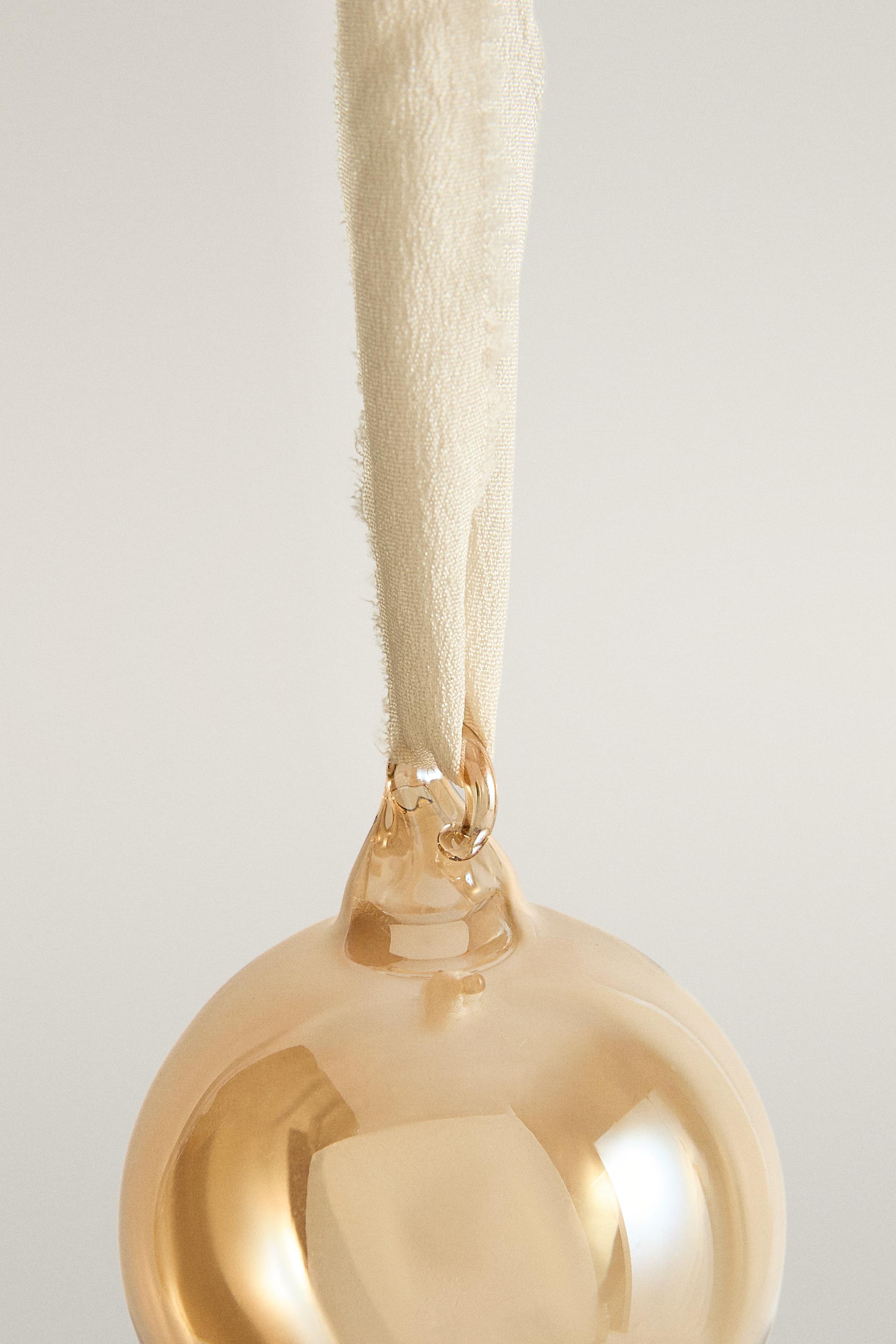 BOROSILICATE GLASS CHRISTMAS TREE DECORATION