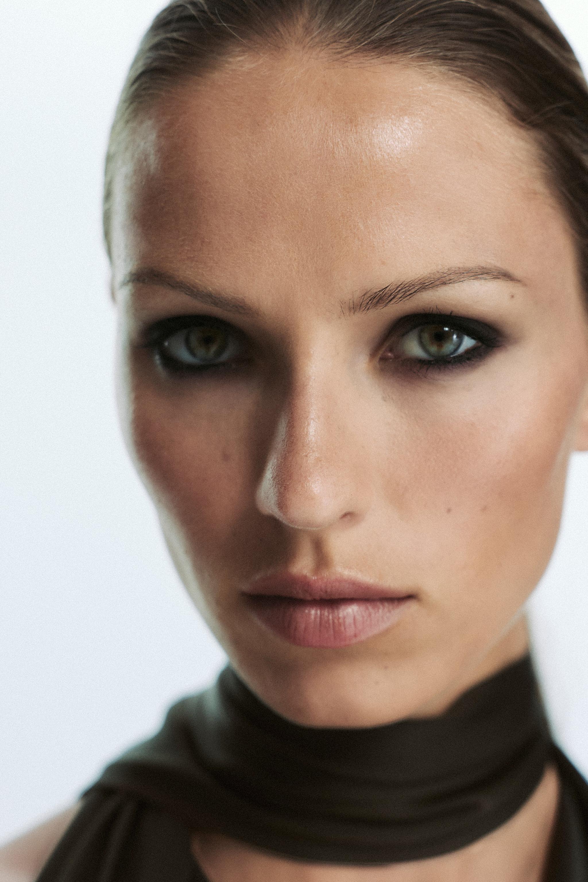 FRINGED SATIN EFFECT TOP