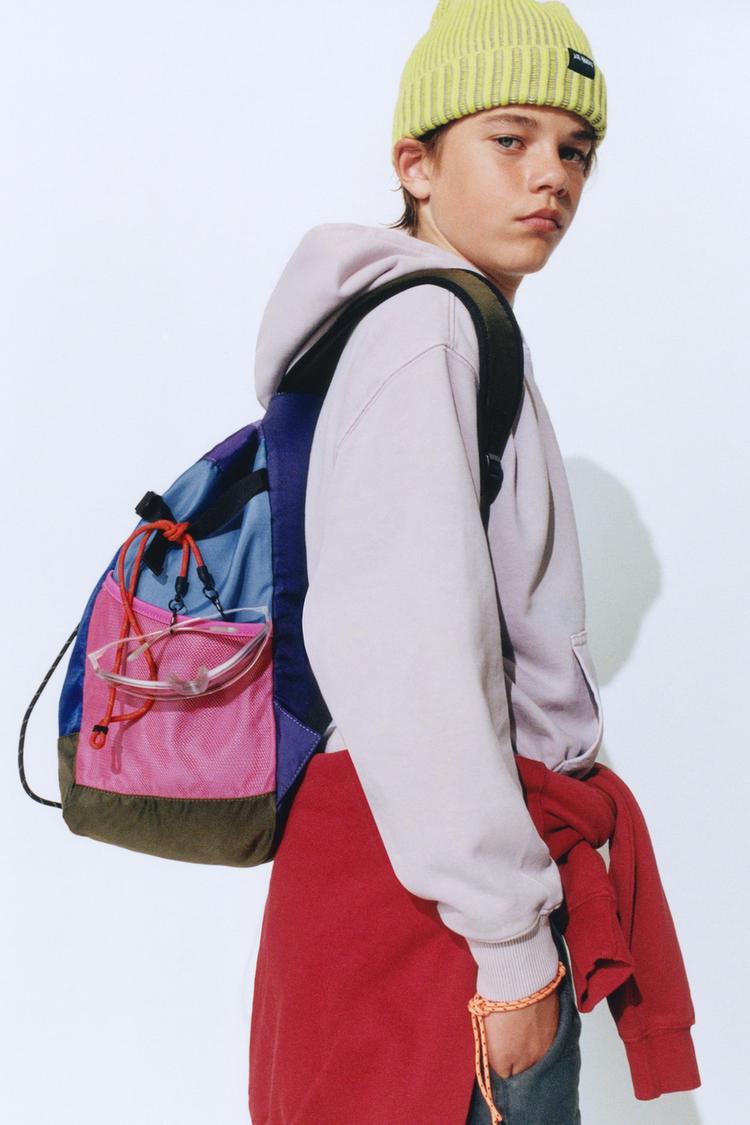 Mochila saco multicolor