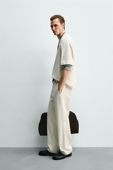 SWEAT STRUCTURÉ COMPACT - Blanc de Zara - Image 3