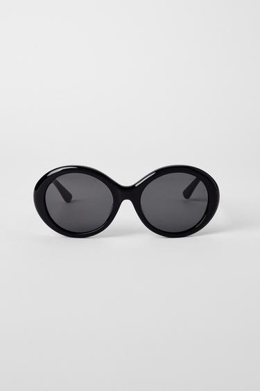 LUNETTES DE SOLEIL RONDES KATE MOSS X ZARA - Noir de Zara - Image 1