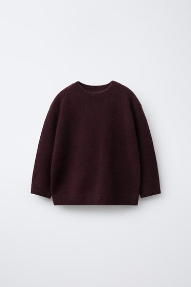 JERSEY PUNTO 100% CASHMERE - Marino oscuro de Zara - Imagen 0