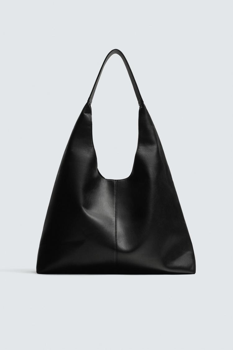 ZARA PLAIN TOTE BAG