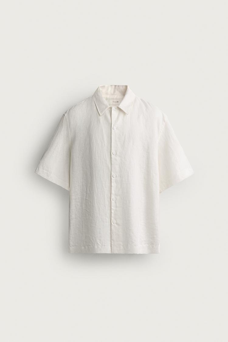 Weekend Mood — 100% LINEN RELAXED FIT SHIRT