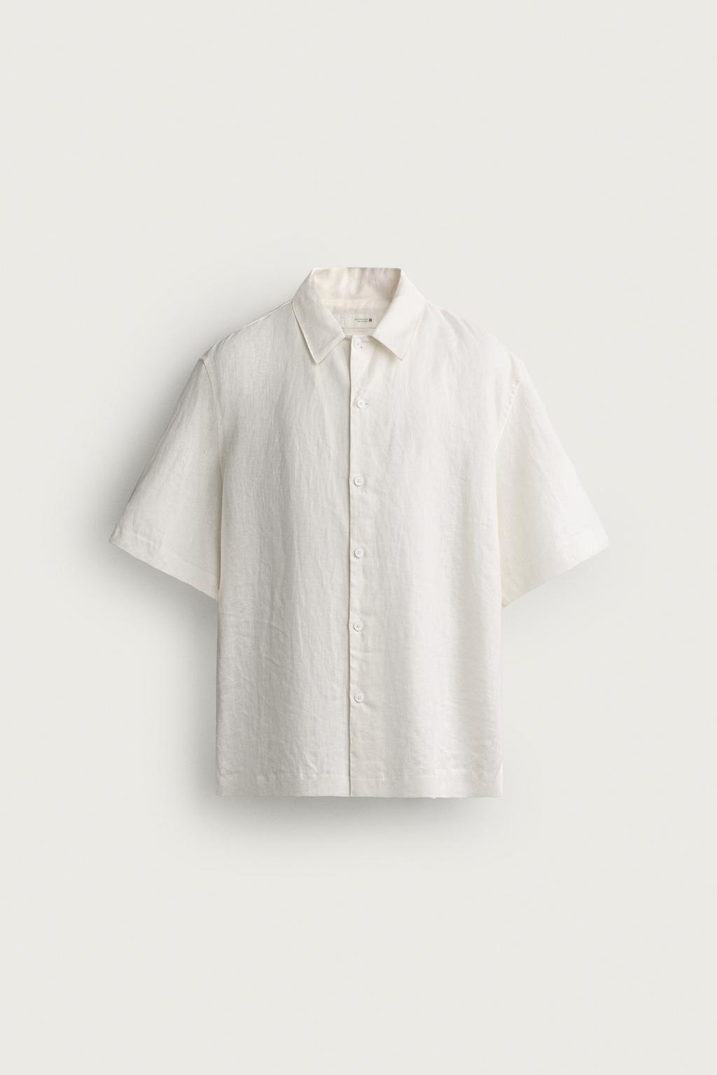 100% LINEN RELAXED FIT SHIRT